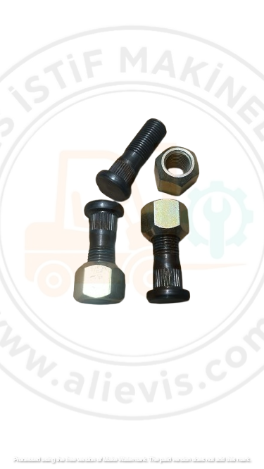 ARKA BİJON VE SOMUN TAKIMI CATERPILLAR 3TON N SERİSİ