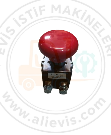 ACİL STOP BUTONU 125 AH (ED 125)