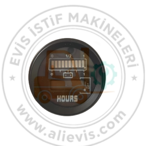 HOURMETER 803 12V/24V VİDALI AKÜ VE ÇALIŞMA